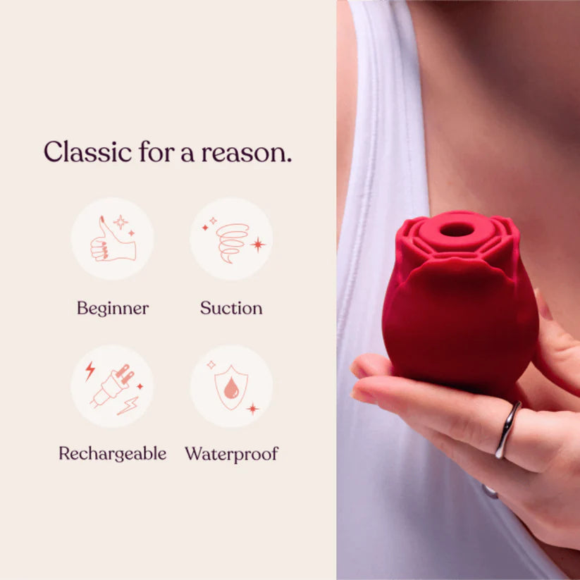 Gentle Rose Suction Massager